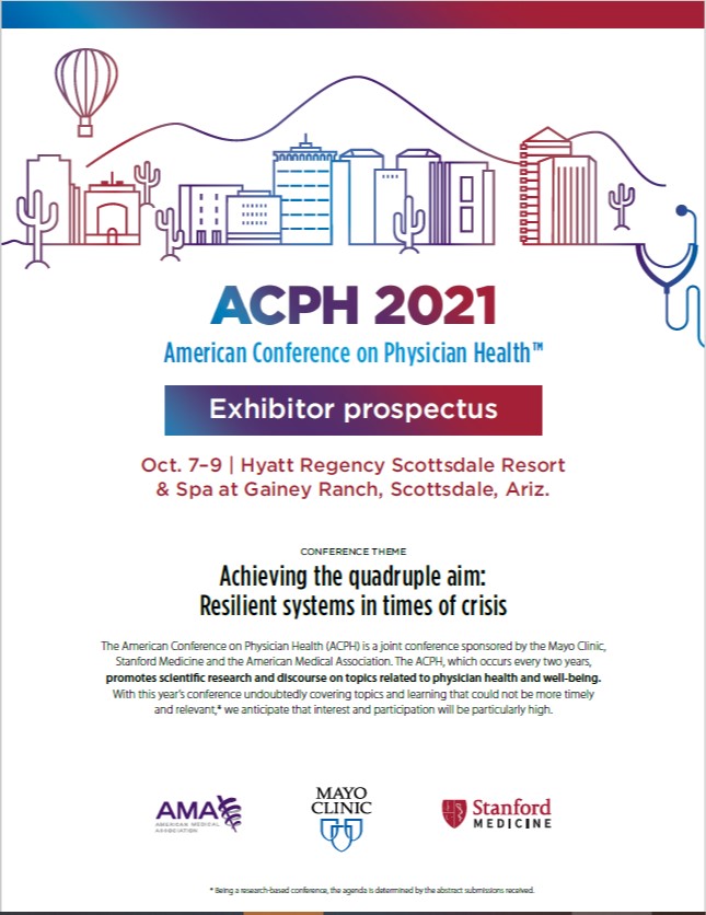 American Conference on Physician Health 2021 Exhibitors and Sponsors